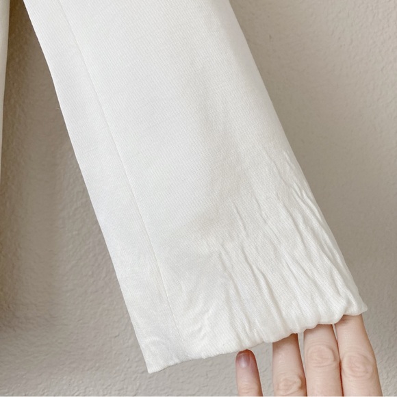 Tibi Tuxedo Jacket with Leather Lapels - Picture 8 of 13